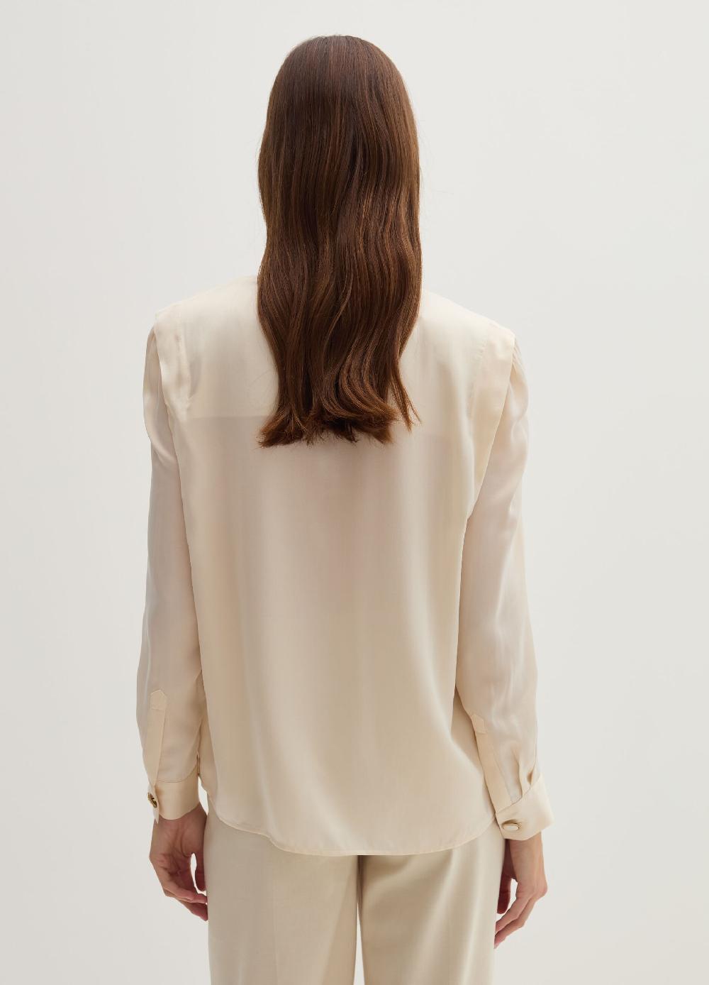 Stefanel Blusa in satin boxy fit Soddisfazione Garantita