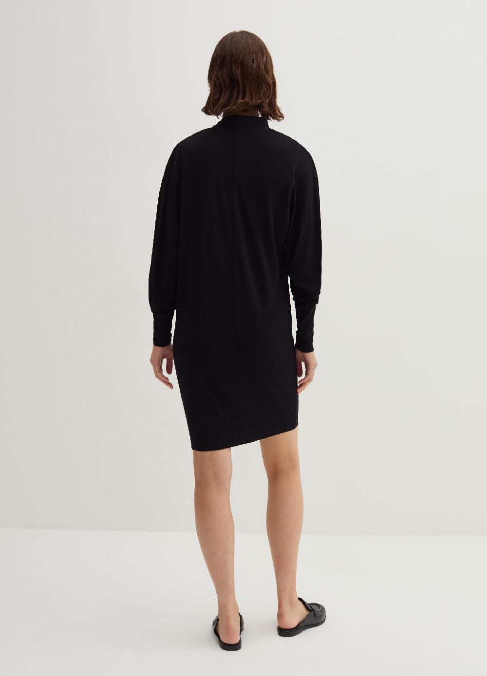 Stefanel Vestito midi in crêpe jersey con scollo a V Outlet