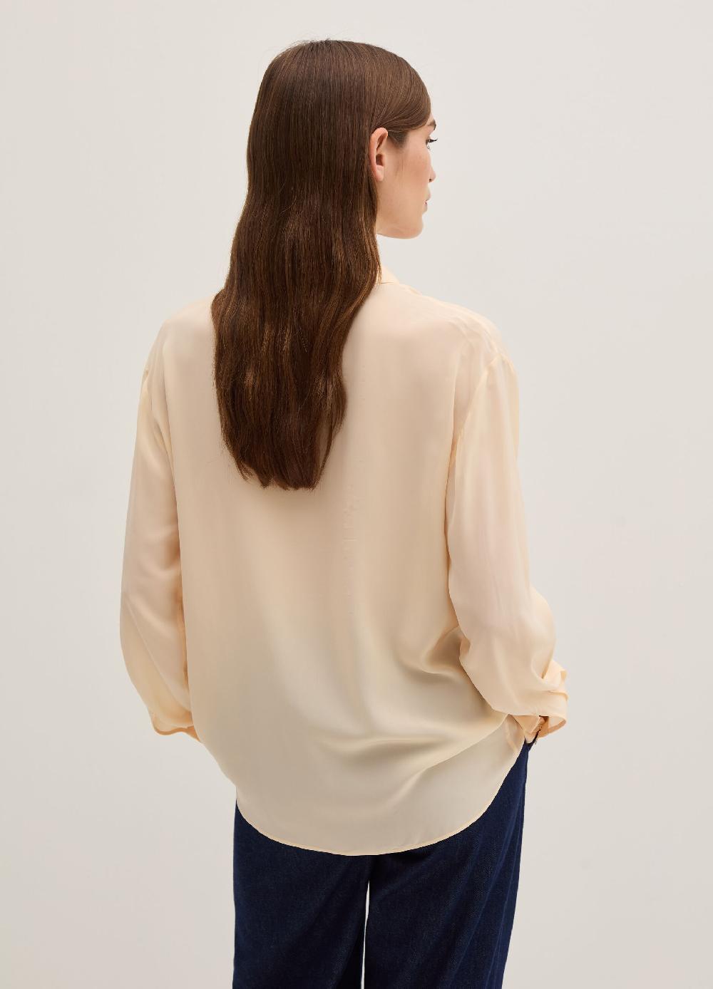 Stefanel Camicia in viscosa con tasca Hotsell