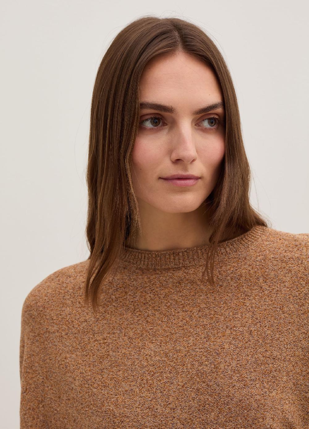 Stefanel Pullover con lavorazione micro mouline Nuova