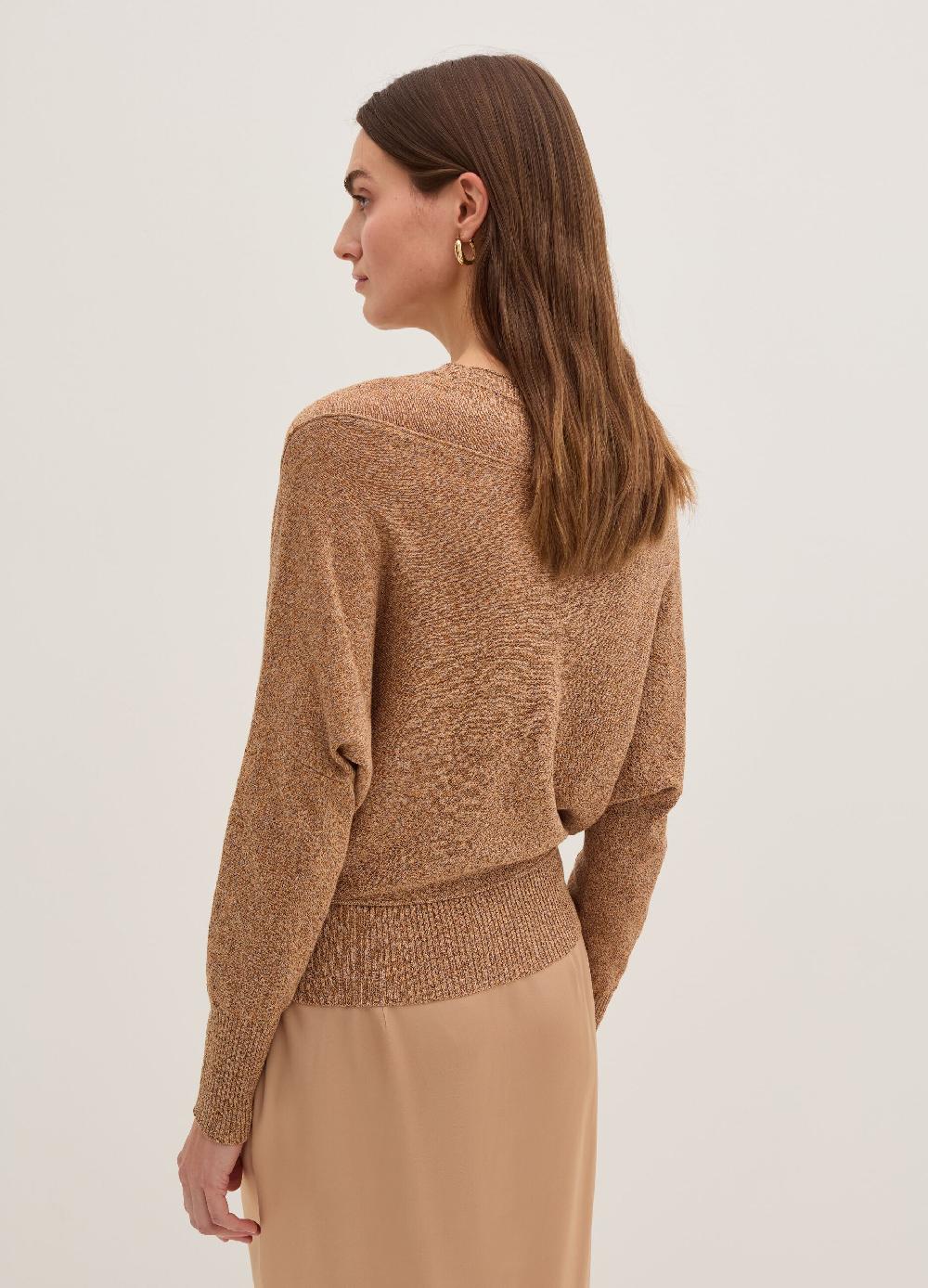 Stefanel Pullover con lavorazione micro mouline Nuova