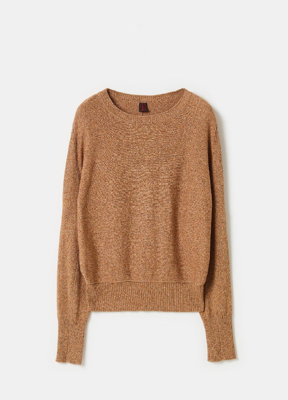 Stefanel Pullover con lavorazione micro mouline Nuova