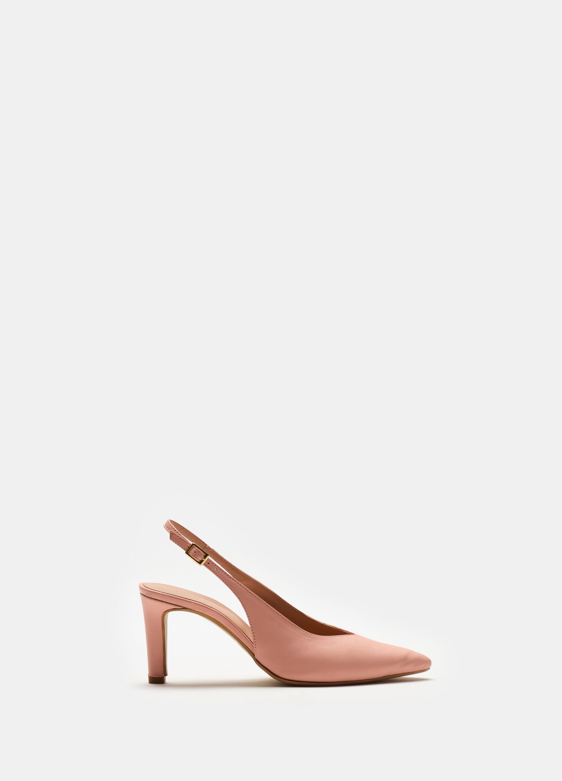 Stefanel Slingback a punta in pelle In Linea