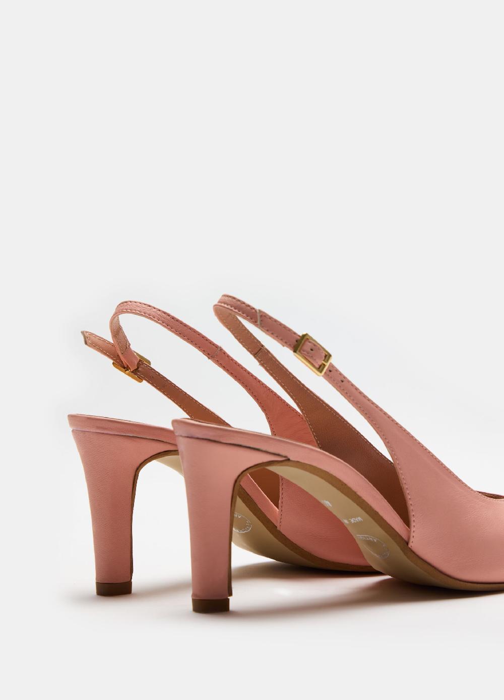 Stefanel Slingback a punta in pelle In Linea