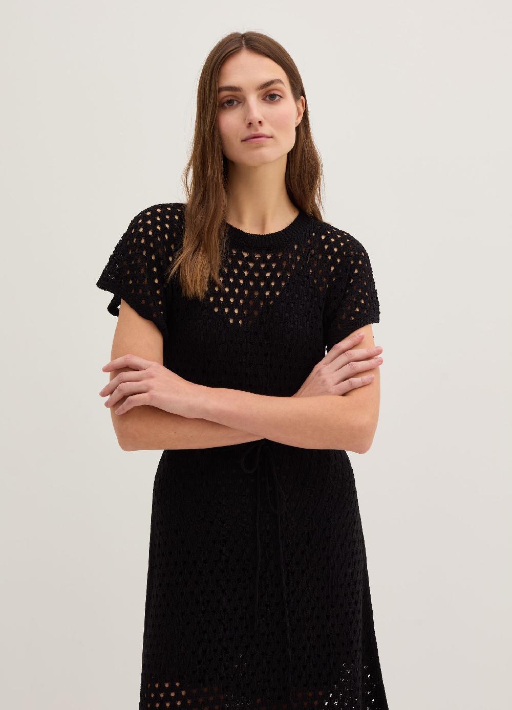 Stefanel Vestito lungo in cordonetto Spedizione Gratuita