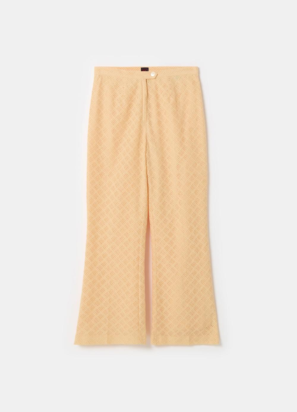 Stefanel Pantalone flare fit con motivo geometrico Soddisfazione Garantita