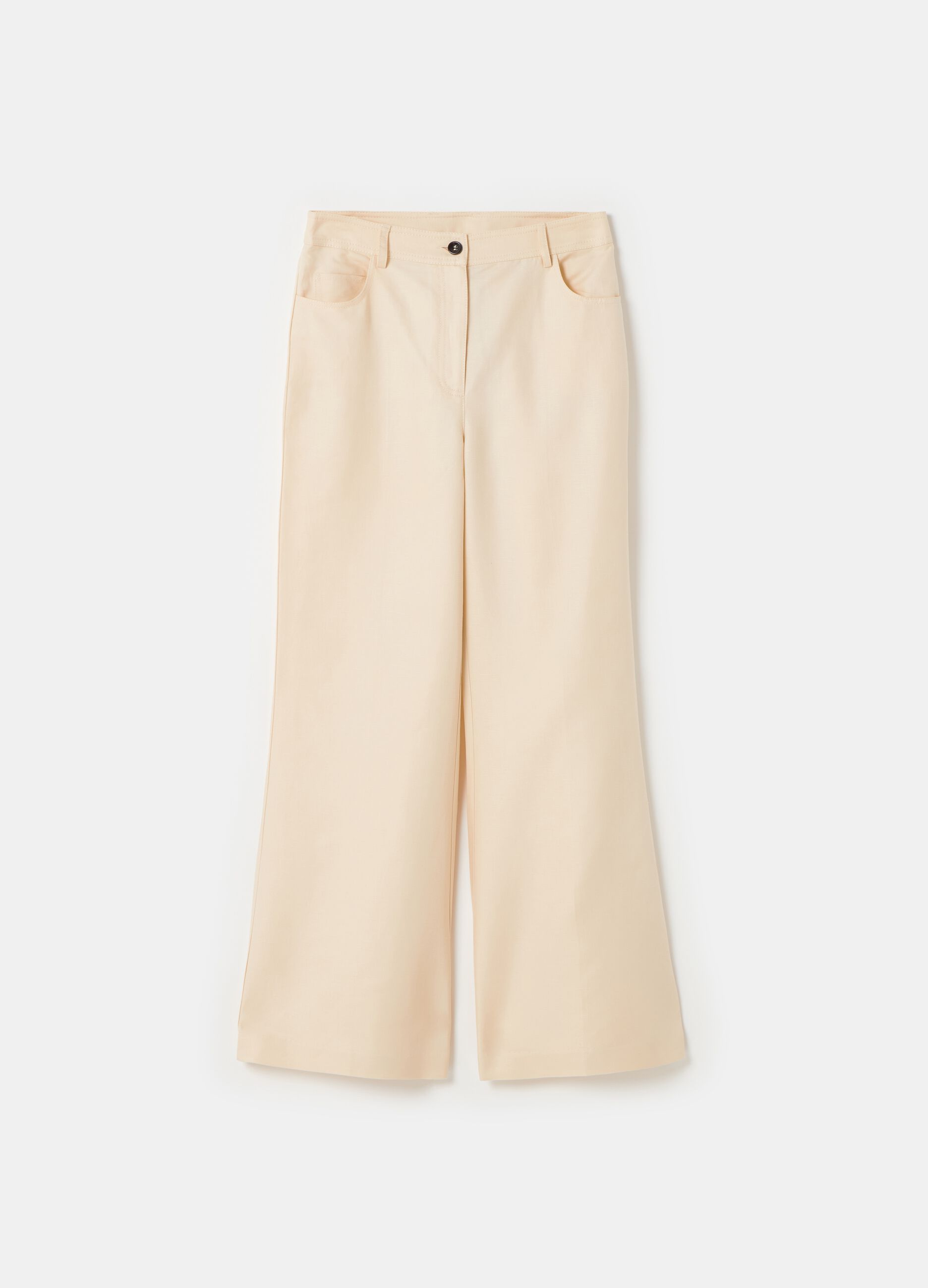 Stefanel Pantalone flare fit a vita alta Acquista Ora
