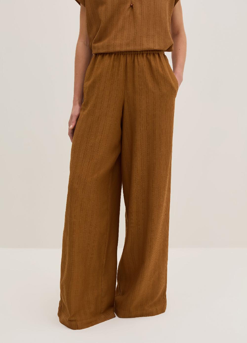 Stefanel Pantalone pigiama gessato Prezzo Ridotto