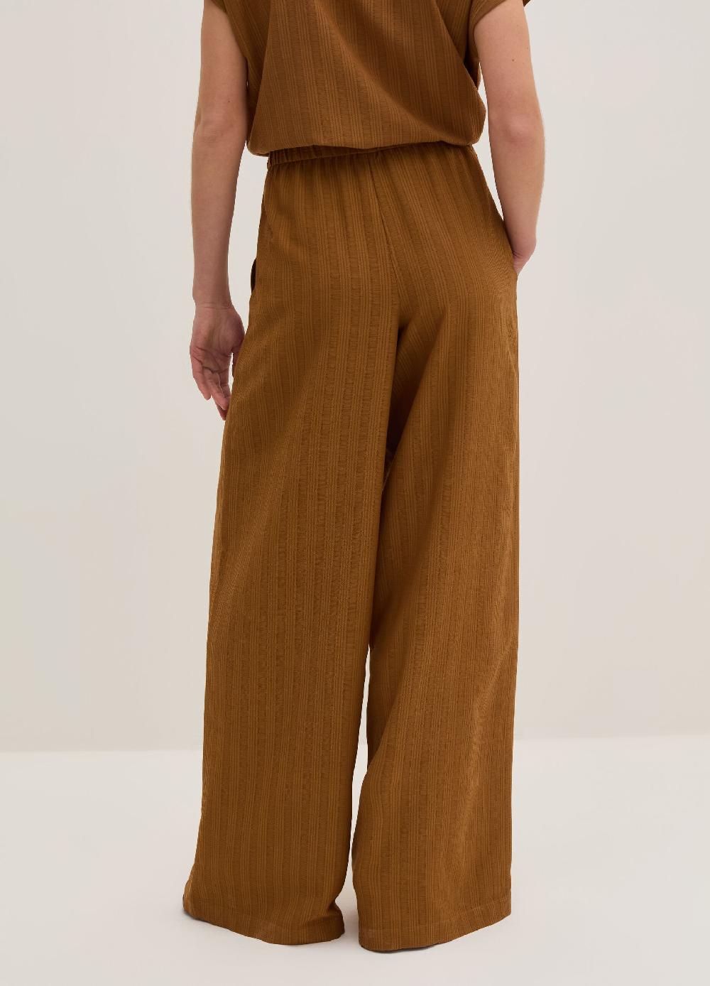 Stefanel Pantalone pigiama gessato Prezzo Ridotto