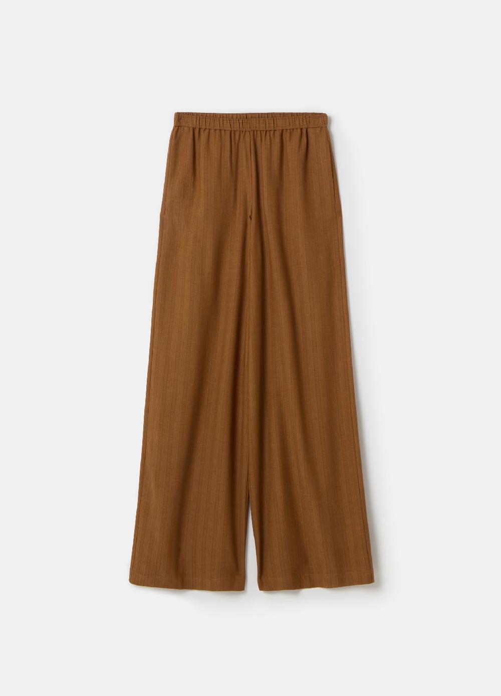 Stefanel Pantalone pigiama gessato Prezzo Ridotto
