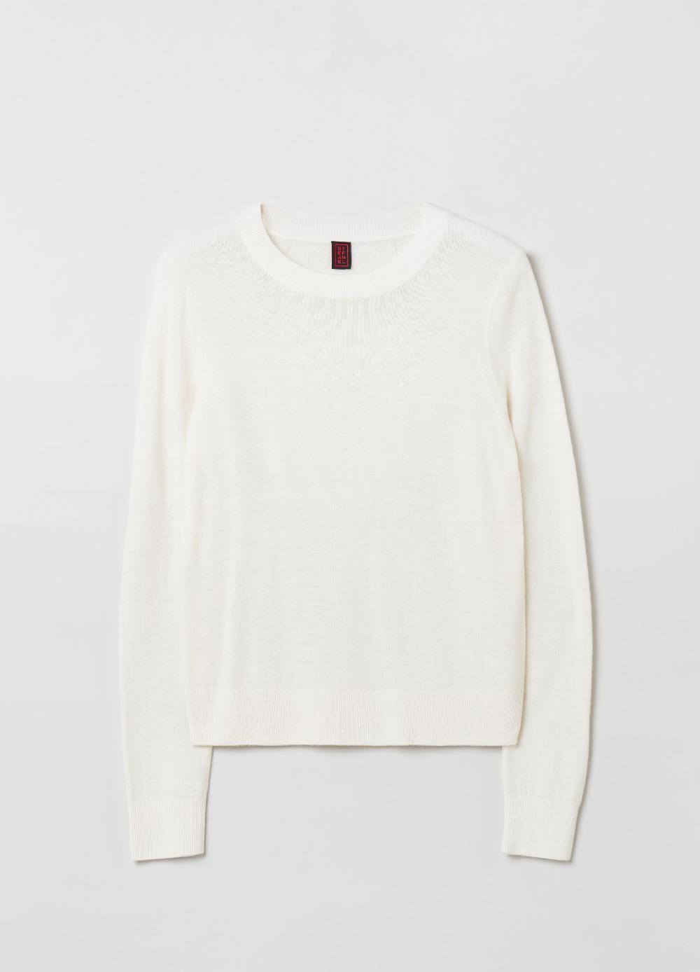 Stefanel Pullover girocollo in lana Nuova