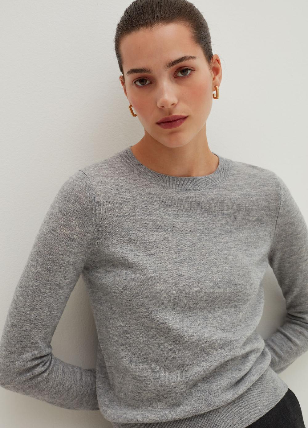 Stefanel Pullover girocollo in lana Moda