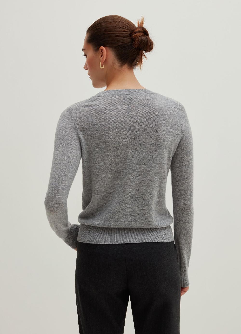 Stefanel Pullover girocollo in lana Moda