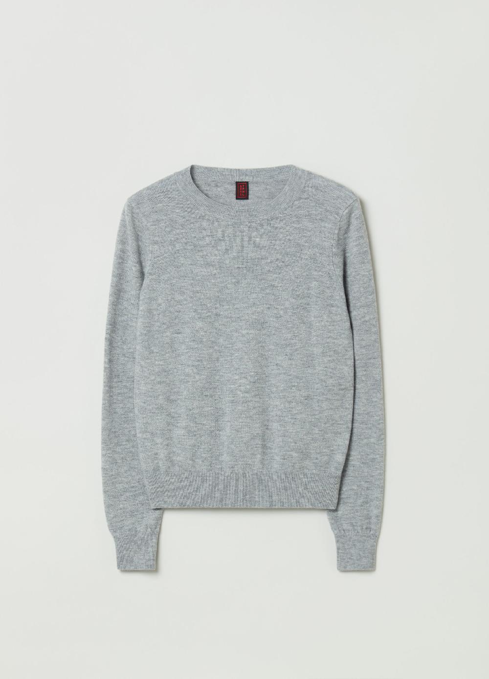 Stefanel Pullover girocollo in lana Moda