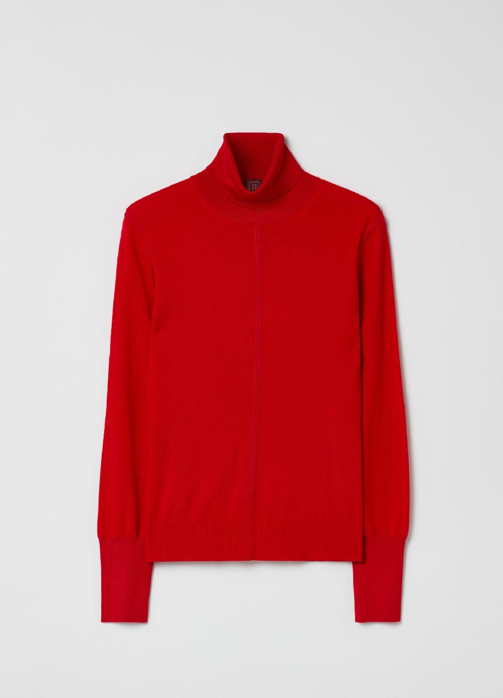 Stefanel Pullover in lana e seta a collo alto Cyber Monday