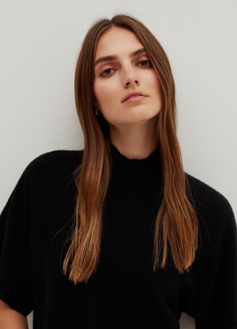 Stefanel Maglia in cashmere mock neck Smaltimento dello stoccaggio