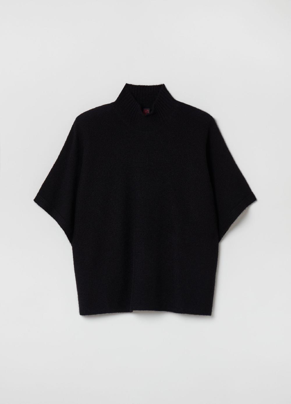 Stefanel Maglia in cashmere mock neck Smaltimento dello stoccaggio
