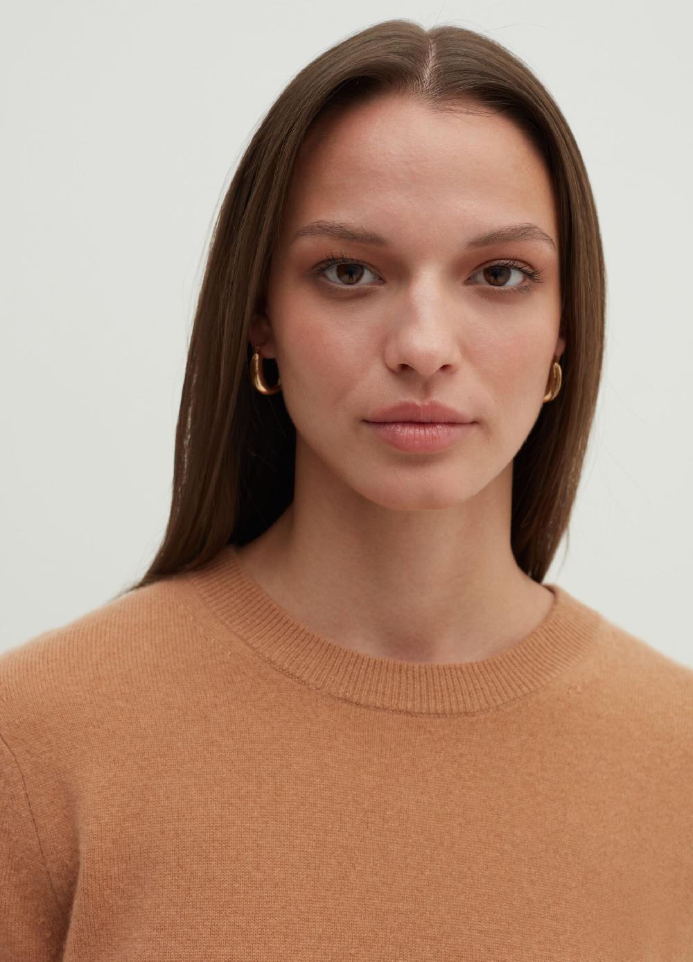 Stefanel Pullover girocollo in cashmere Vendita calda