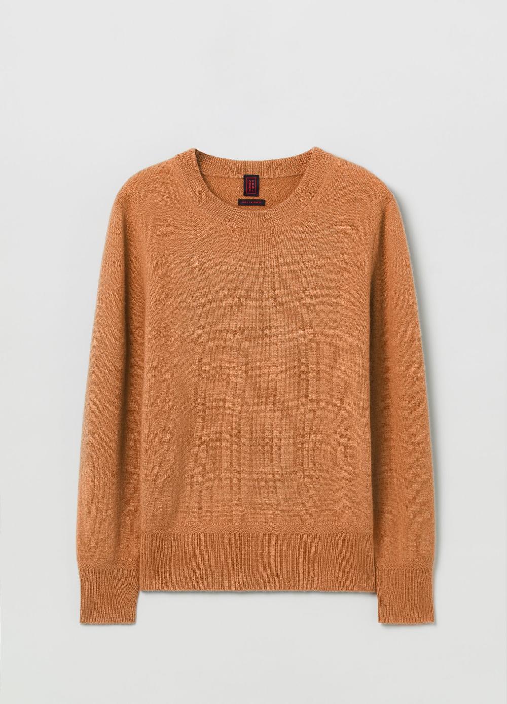 Stefanel Pullover girocollo in cashmere Vendita calda