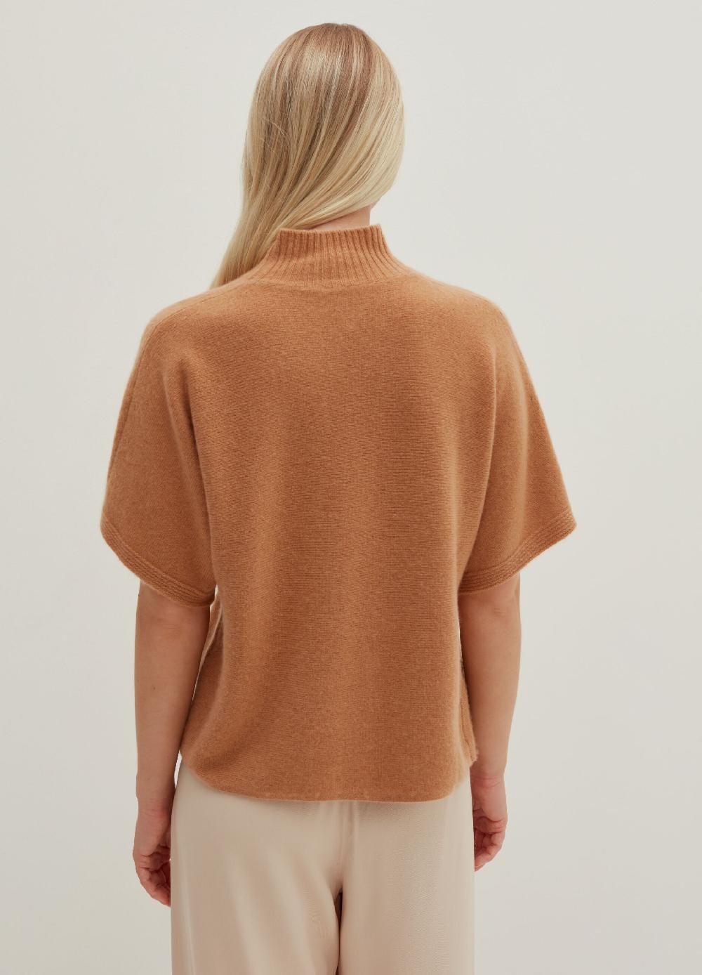 Stefanel Maglia in cashmere mock neck Latest fashion