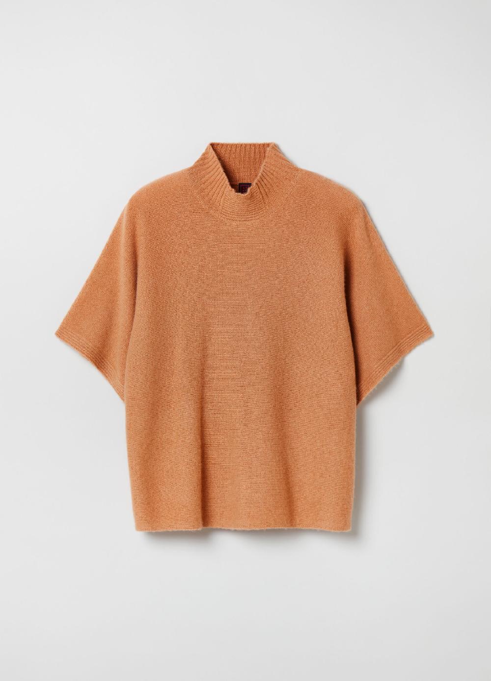 Stefanel Maglia in cashmere mock neck Latest fashion