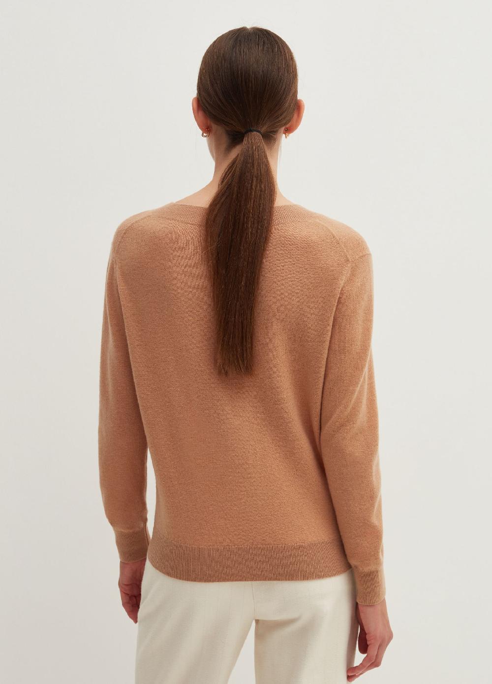 Stefanel Pullover in lana con scollo a V Online Outlet