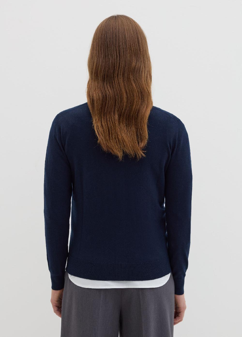 Stefanel Cardigan in lana e seta con scollo a V Offerte esclusive