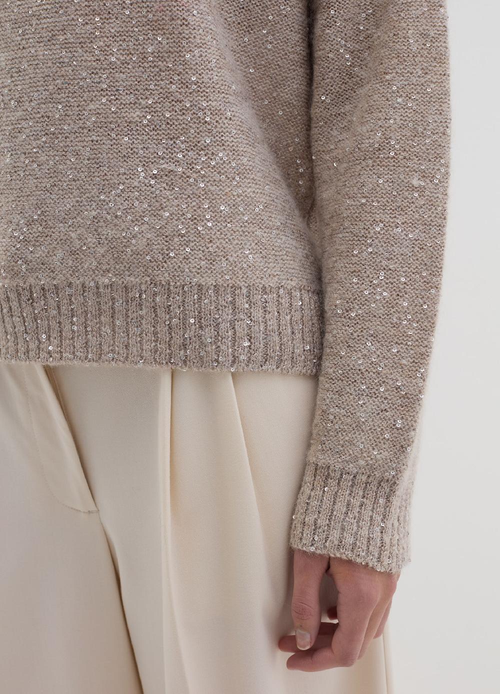 Stefanel Pullover con micro paillettes Comprane uno, ottenene uno gratis