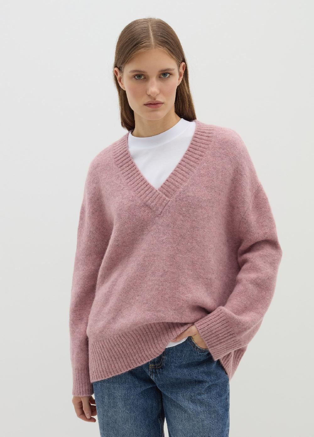 Stefanel Pullover oversize con scollo a V Super Saving Price