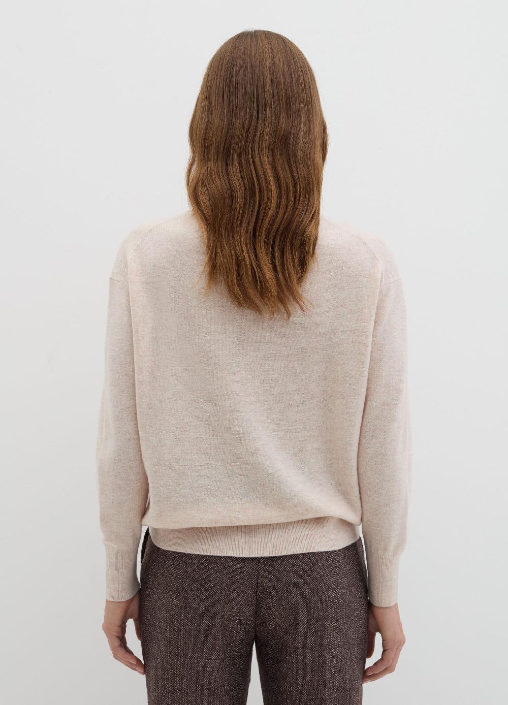 Stefanel Pullover girocollo in lana cardata Offerta settimanale