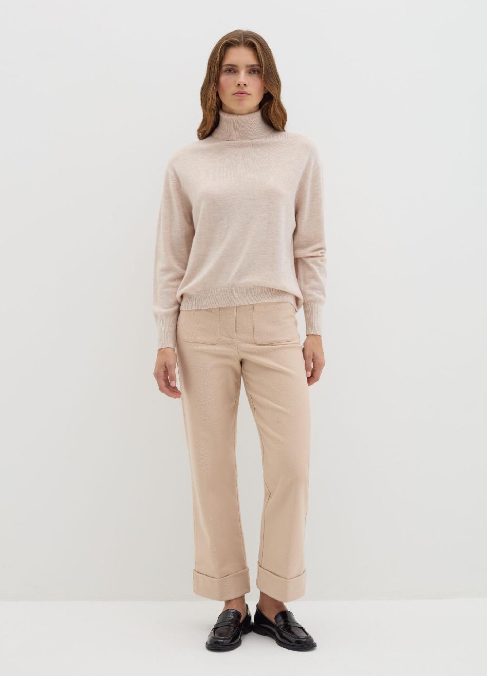 Stefanel Pullover in lana cardata a collo alto Ultimi due giorni