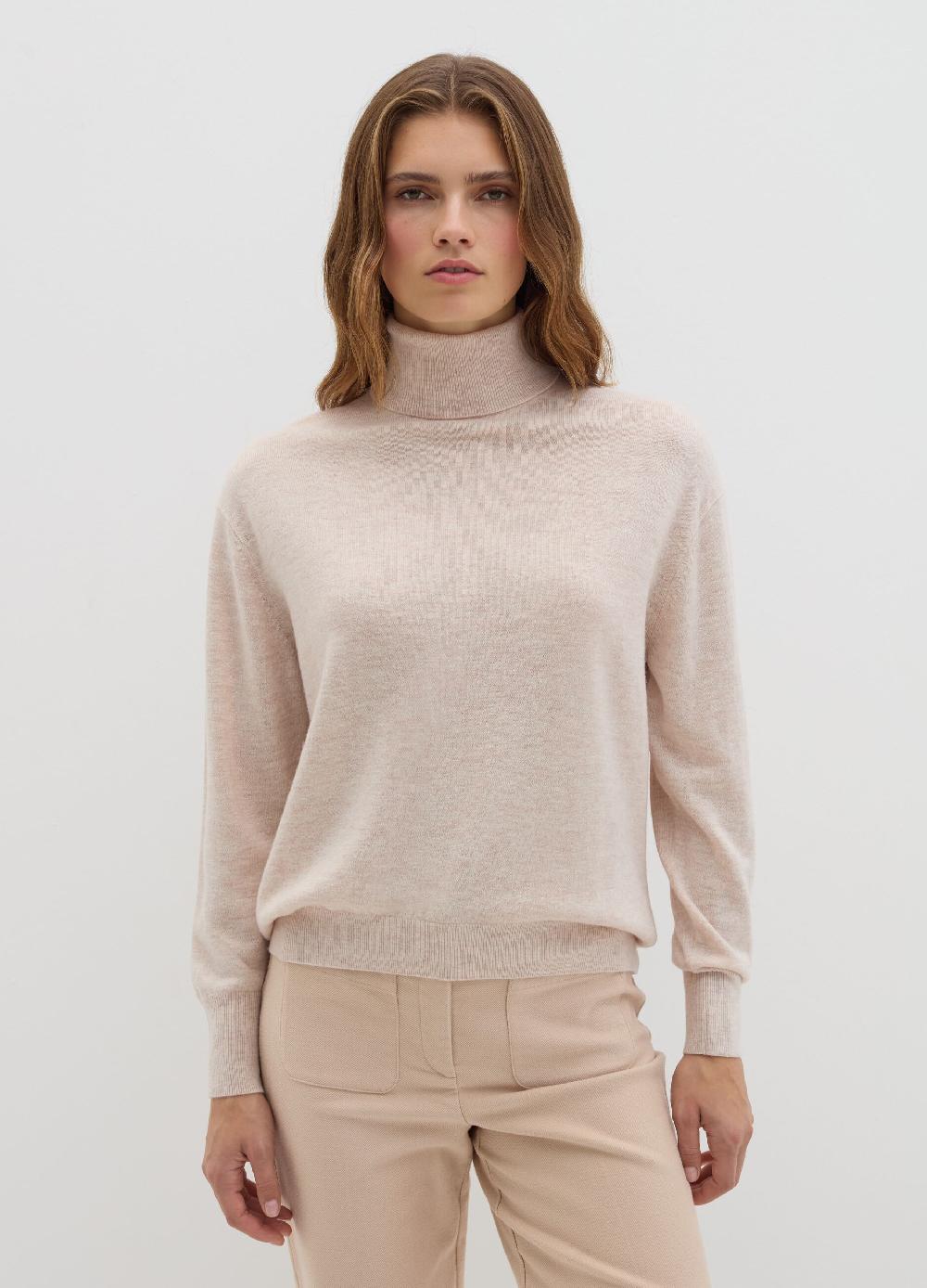 Stefanel Pullover in lana cardata a collo alto Ultimi due giorni