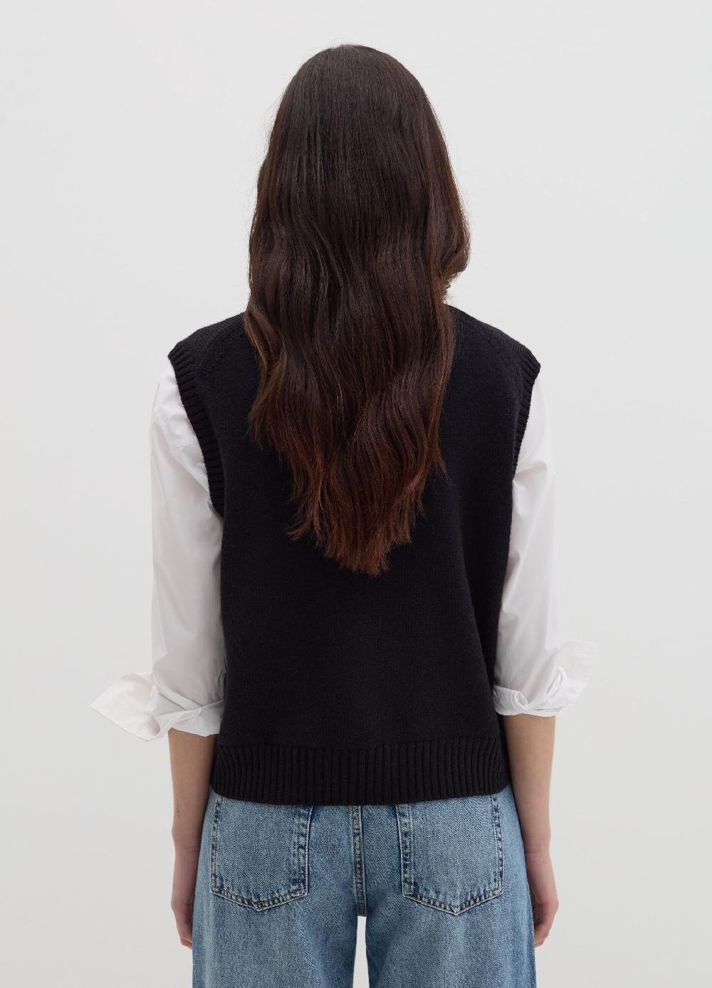 Stefanel Gilet chiuso con disegno jacquard Ultimo giorno