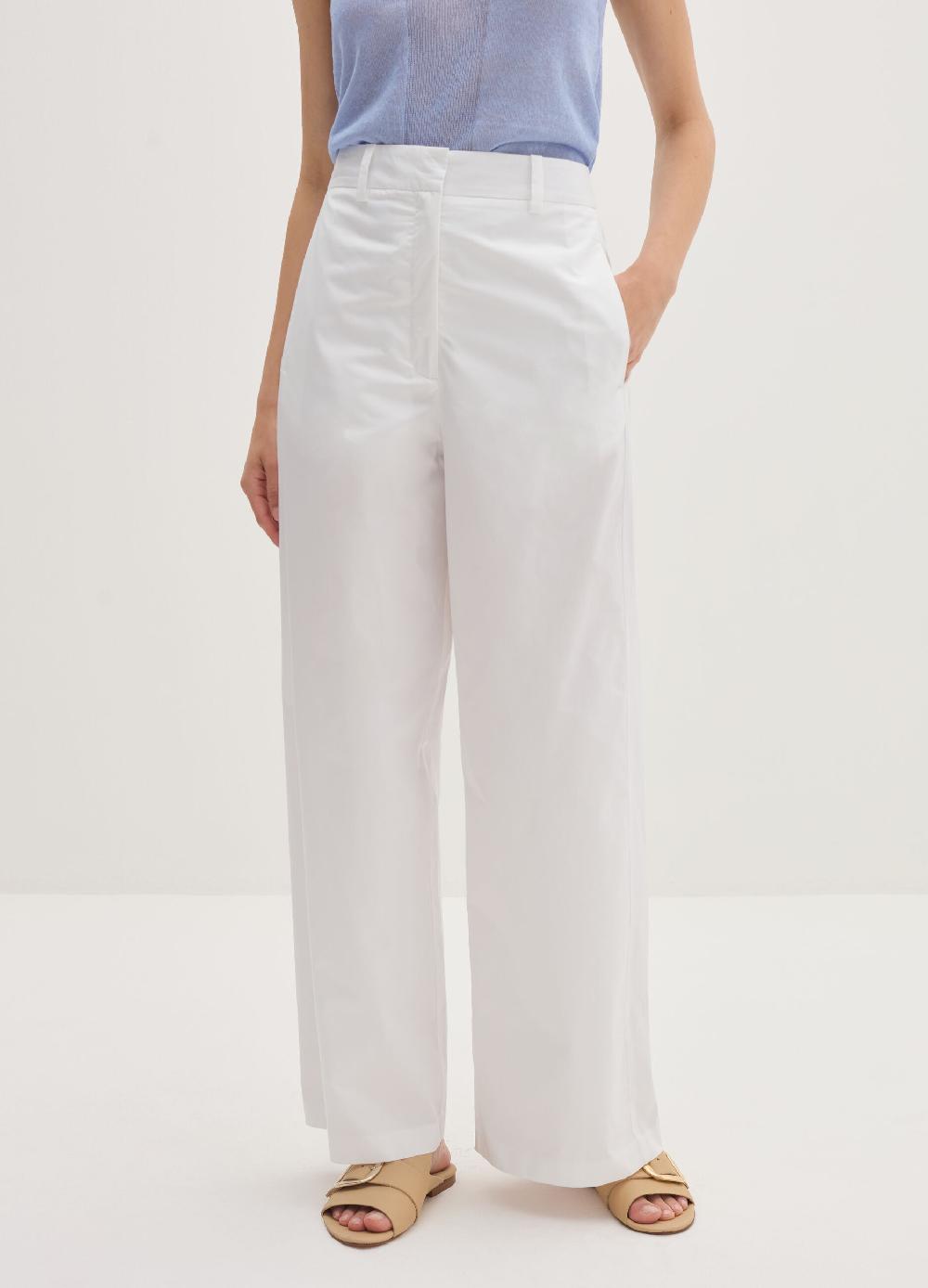 Stefanel Pantalone straight fit a vita alta Fino al 60% di sconto