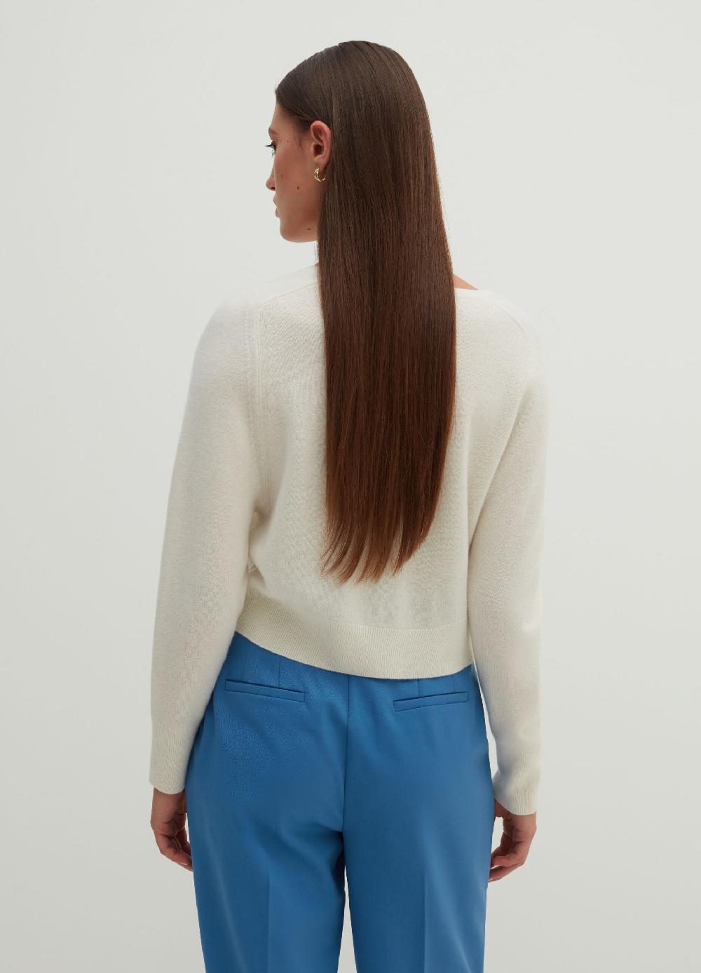 Stefanel Cardigan in cashmere con scollo a V Fino al 65% di sconto