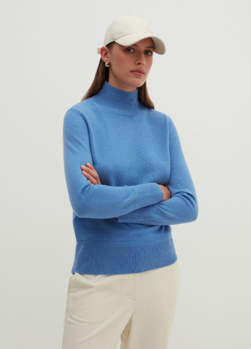 Stefanel Pullover in cashmere a collo alto Only for today