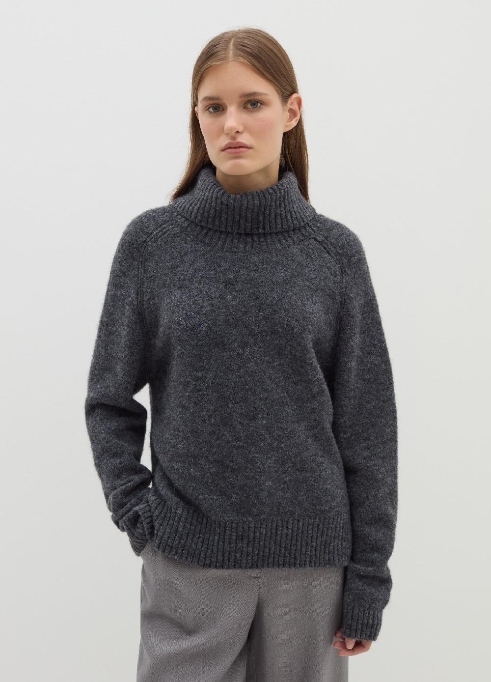 Stefanel Pullover a collo alto in alpaca e lana Fino al 55% di sconto