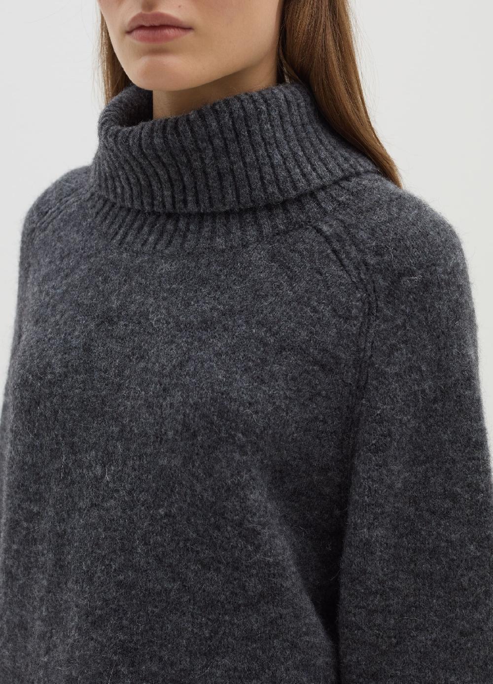 Stefanel Pullover a collo alto in alpaca e lana Fino al 55% di sconto
