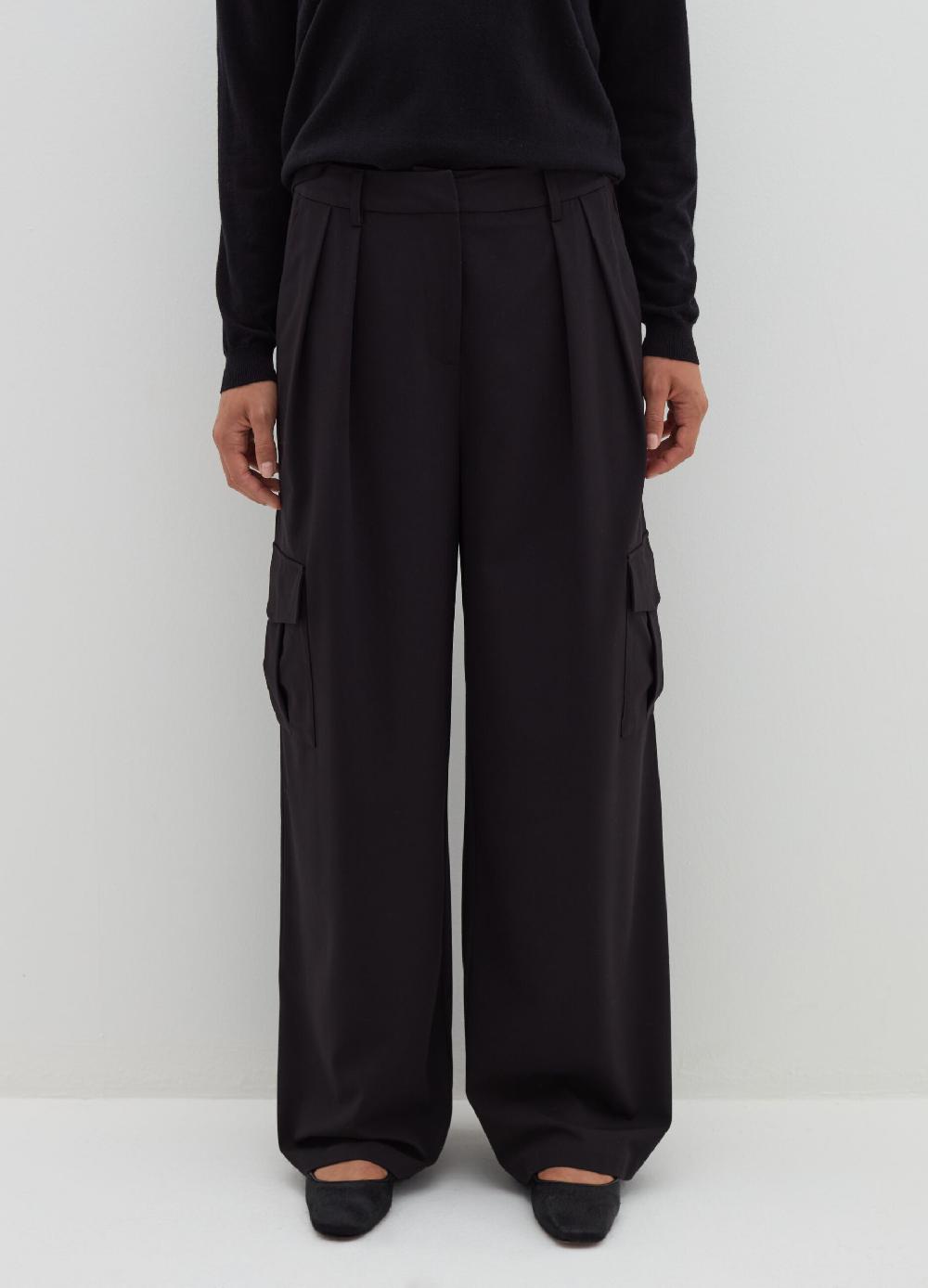 Stefanel Pantalone cargo in poly viscosa stretch Solo un giorno rimasto