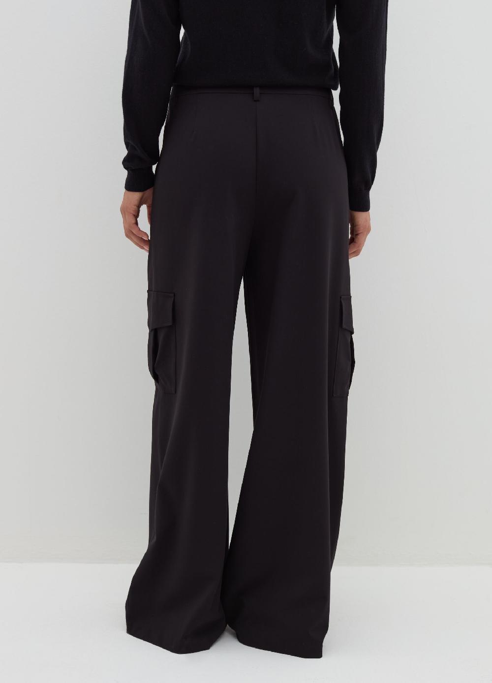 Stefanel Pantalone cargo in poly viscosa stretch Solo un giorno rimasto