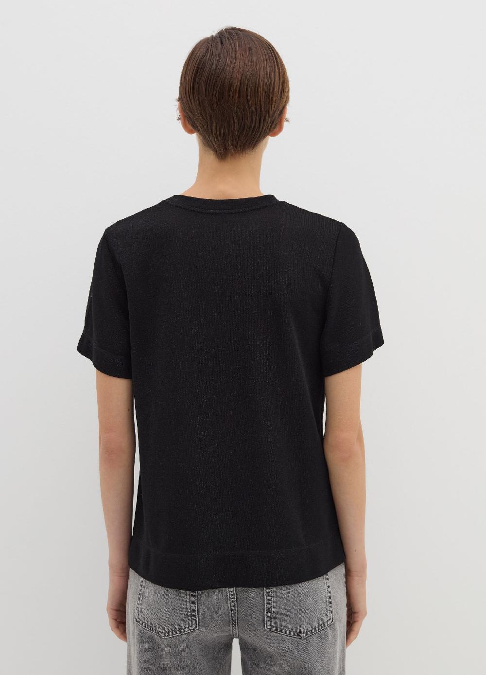 Stefanel T-shirt in lurex con spacchetti 50% di sconto con spedizione gratuita