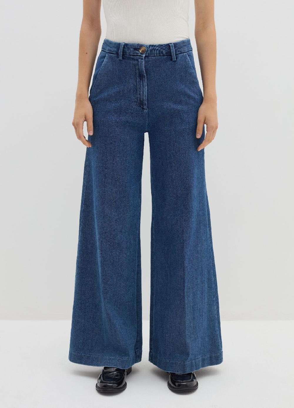 Stefanel Jeans a gamba larga rinsed Duty-free