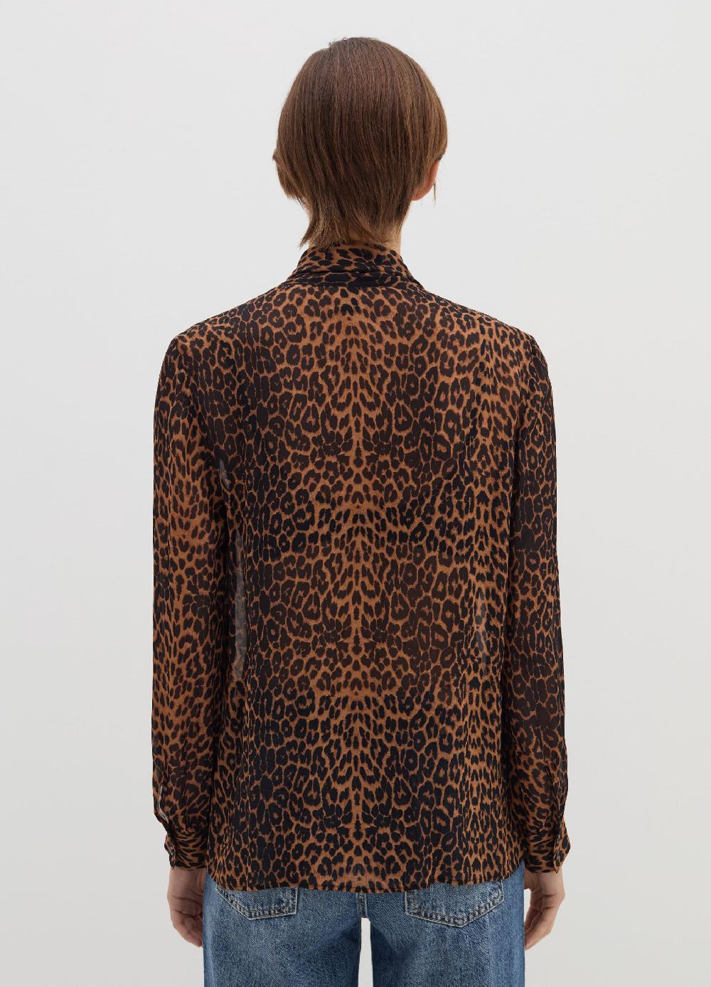 Stefanel Blusa in georgette con foulard 2025