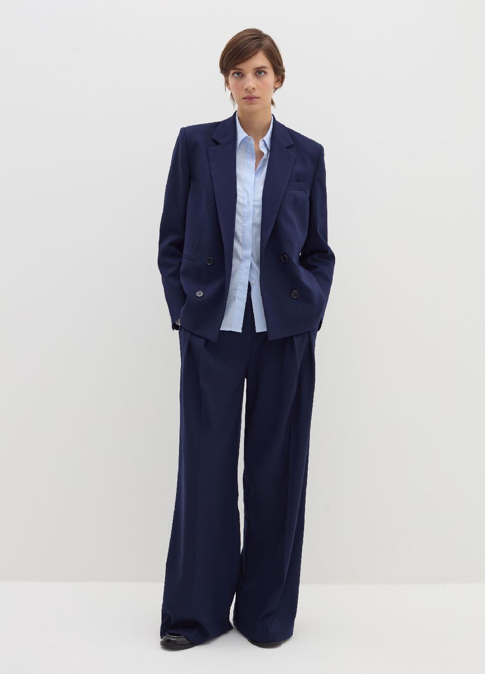 Stefanel Pantalone loose fit con pinces