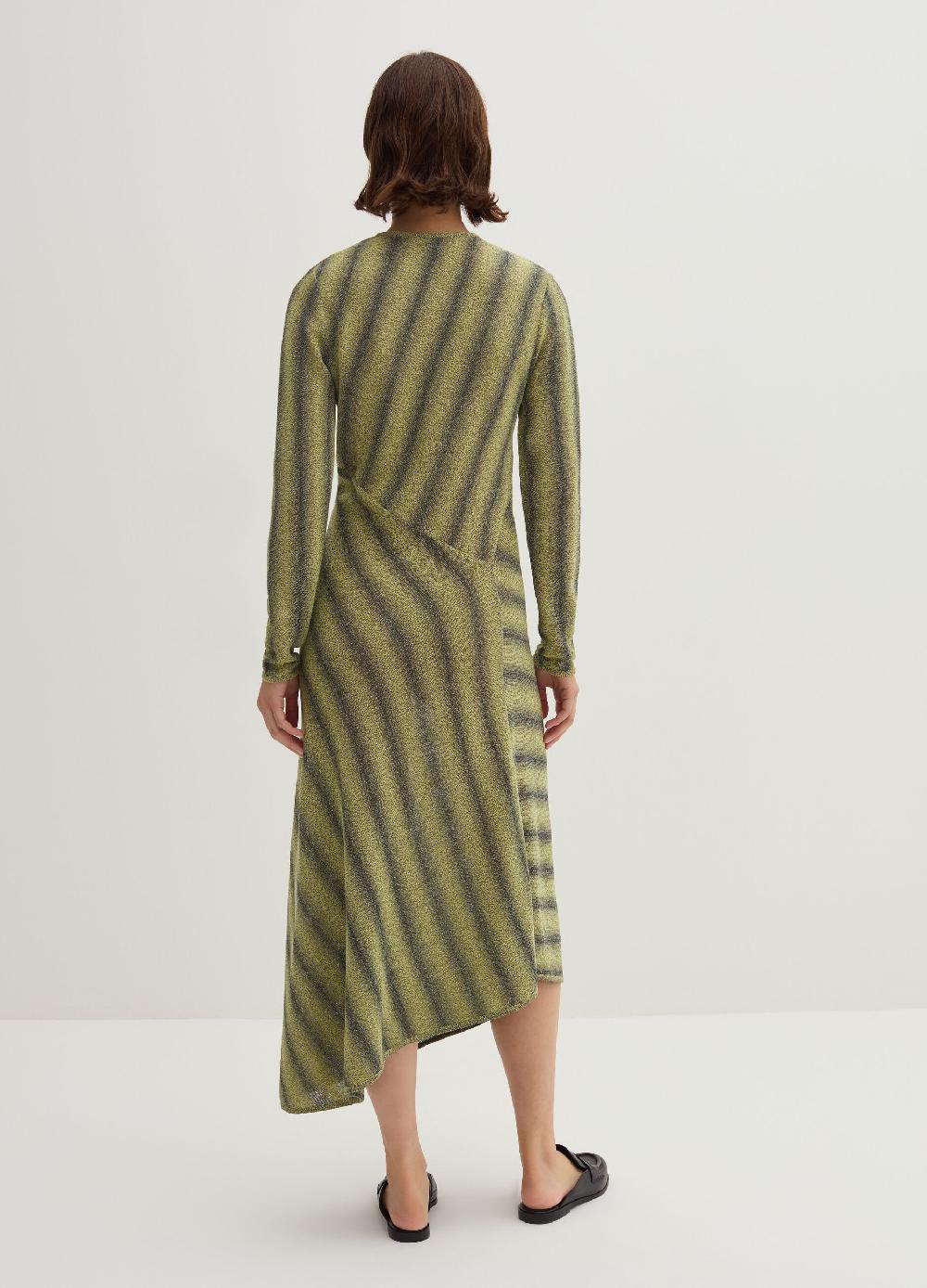 Stefanel Vestito asimmetrico space dyed Negozi Online