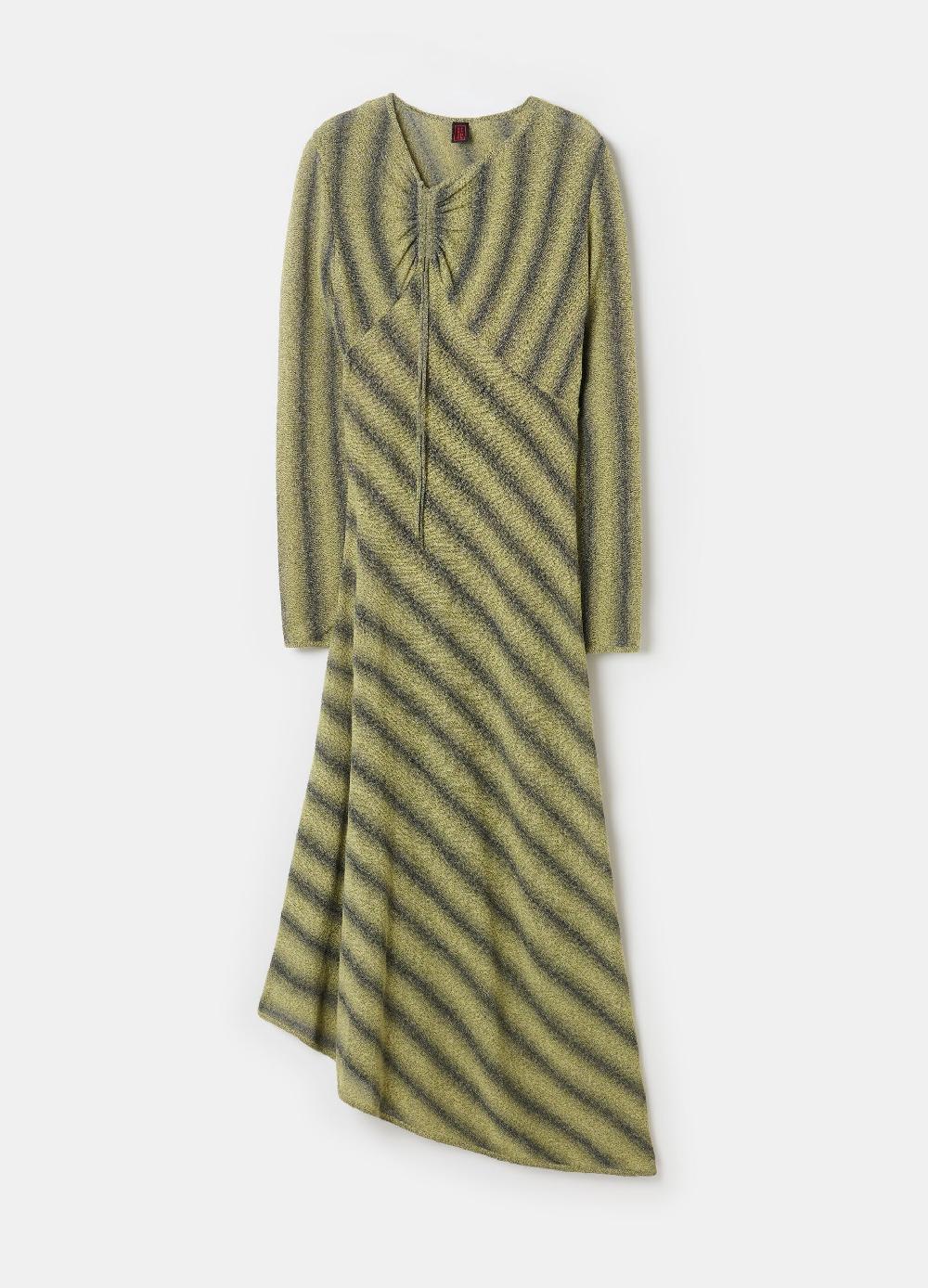 Stefanel Vestito asimmetrico space dyed Negozi Online