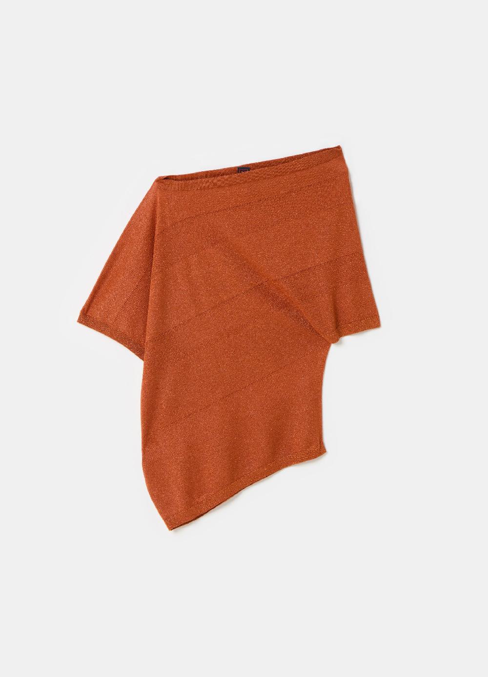 Stefanel Maglia a costine in lurex Sconto