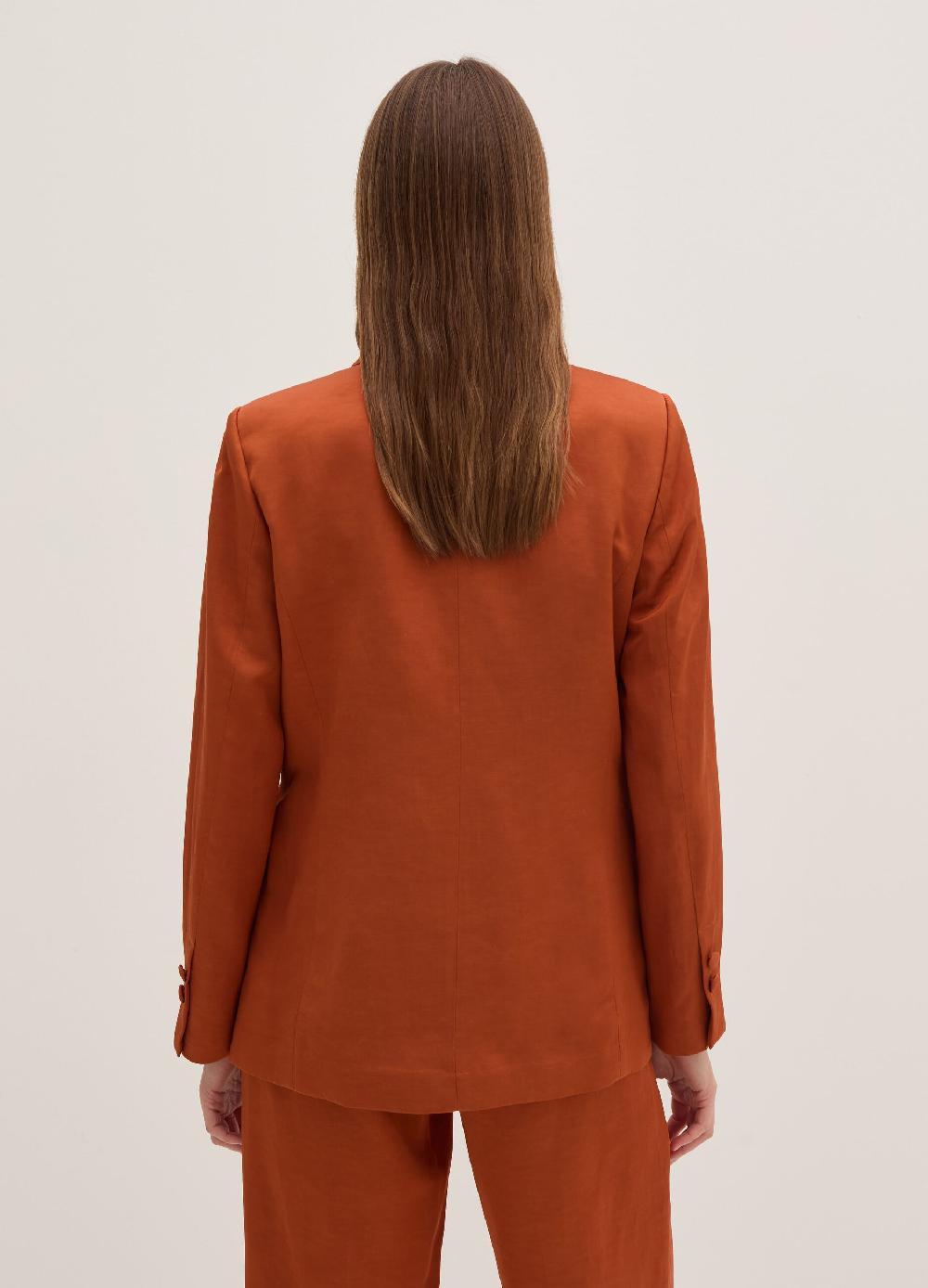 Stefanel Blazer doppiopetto in satin In Vendita