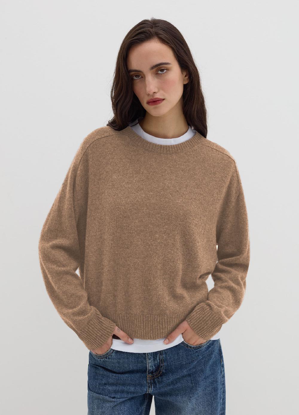 Stefanel Maglia in cashmere melange Nuova