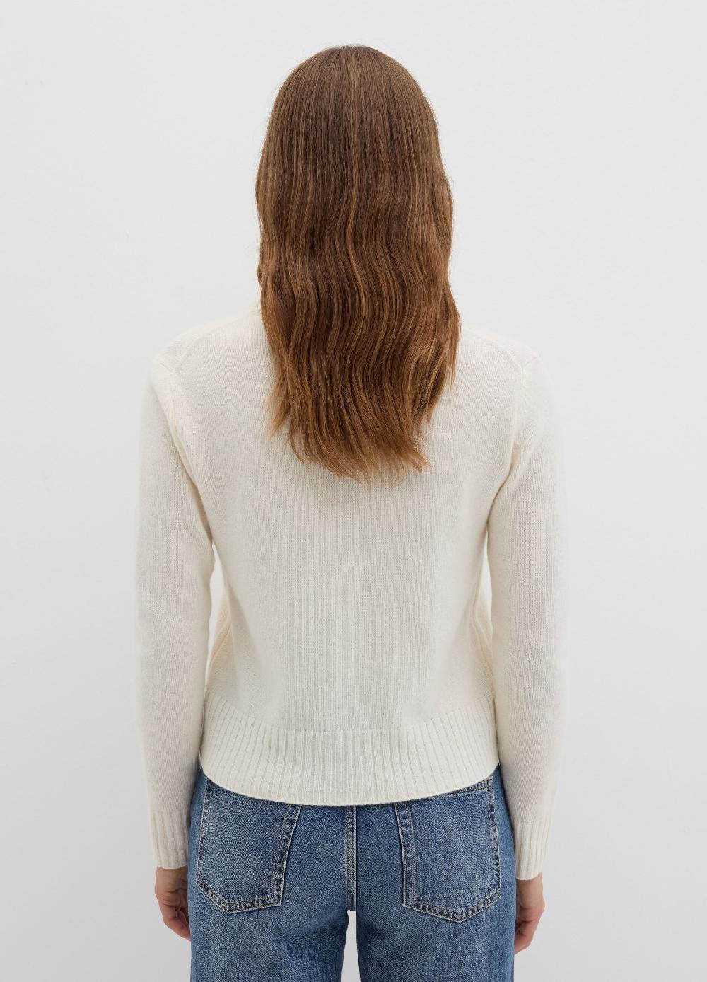 Stefanel Cardigan girocollo in lana cardata Spedizione gratuita